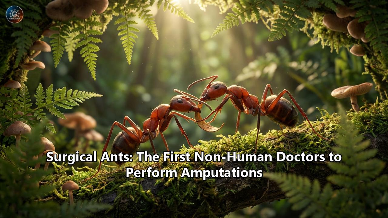 Surgical Ants: The First Non-Human Doctors to Perform Amputations