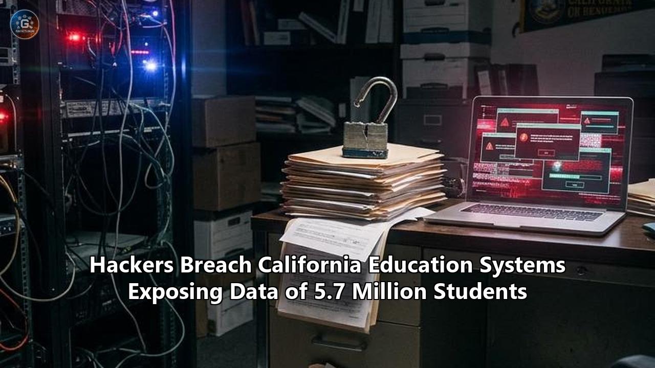 Hackers Breach California Education Systems Exposing Data of 5.7 Million Students
