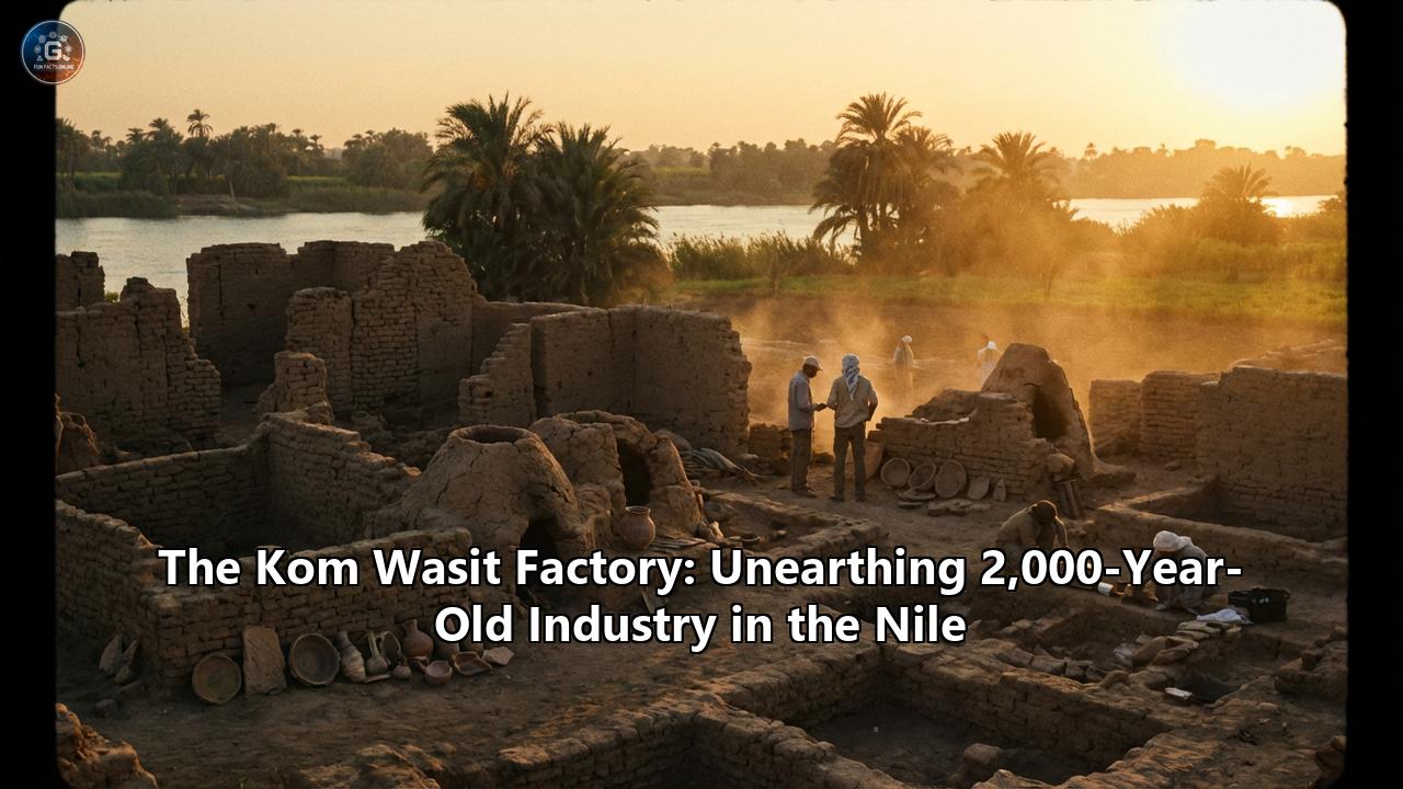 The Kom Wasit Factory: Unearthing 2,000-Year-Old Industry in the Nile