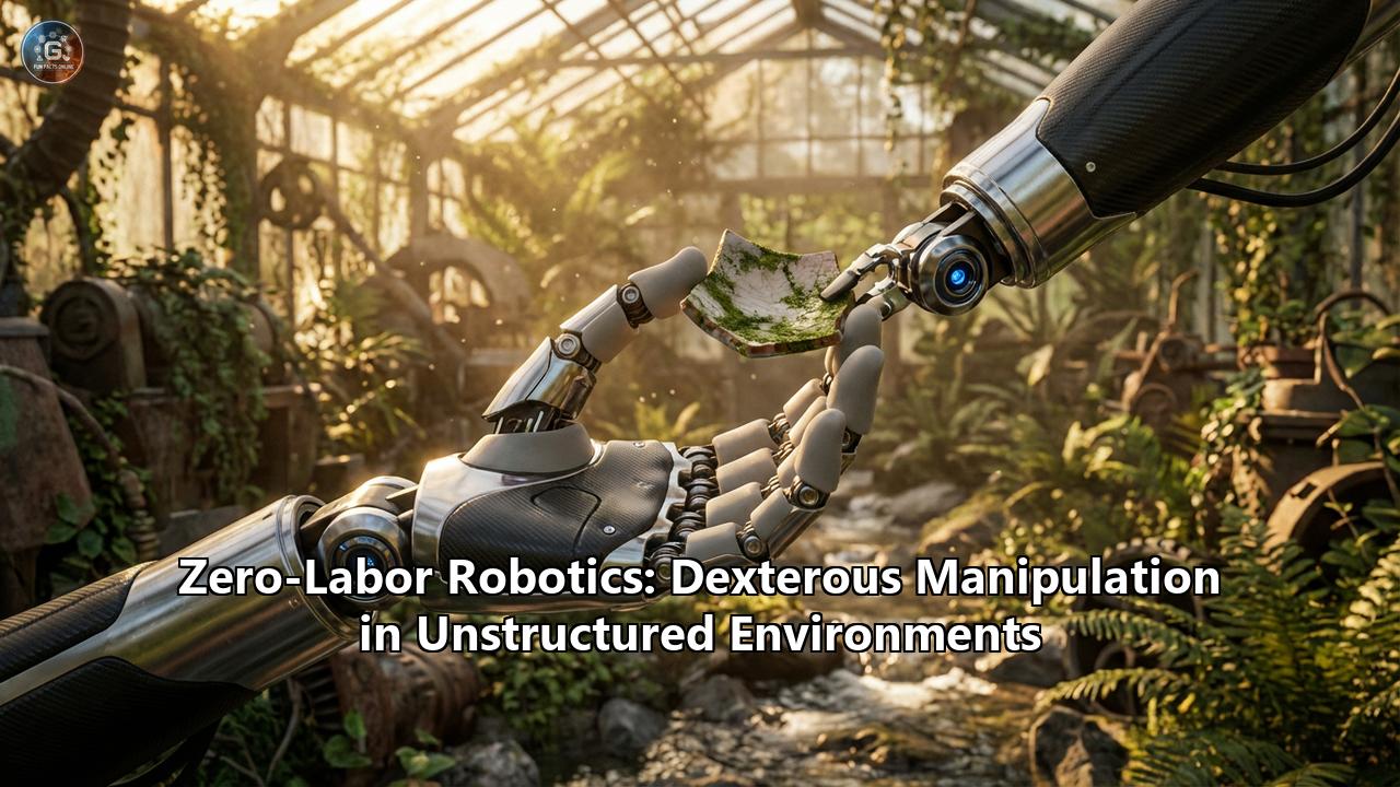 Zero-Labor Robotics: Dexterous Manipulation in Unstructured Environments