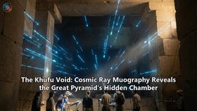 The Khufu Void: Cosmic Ray Muography Reveals the Great Pyramid’s Hidden Chamber