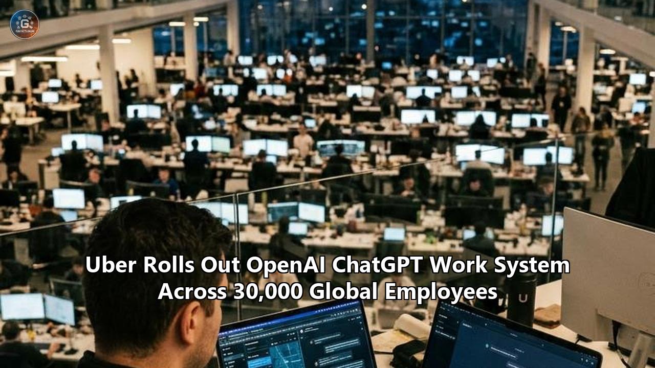 Uber Rolls Out OpenAI ChatGPT Work System Across 30,000 Global Employees