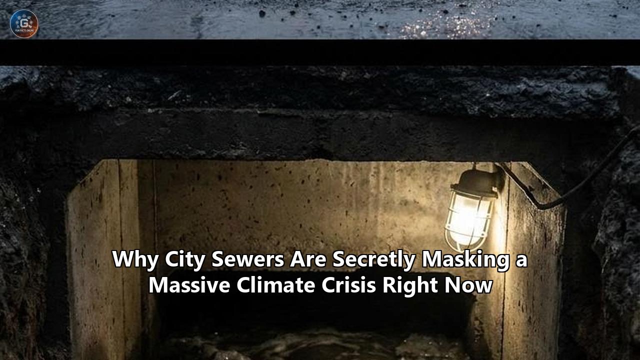 Why City Sewers Are Secretly Masking a Massive Climate Crisis Right Now