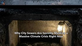 Why City Sewers Are Secretly Masking a Massive Climate Crisis Right Now