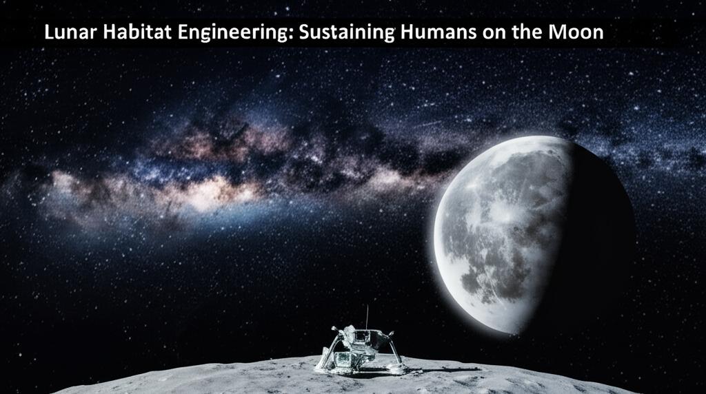 Lunar Habitat Engineering: Sustaining Humans on the Moon