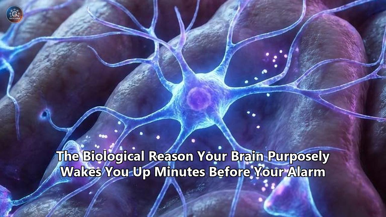 The Biological Reason Your Brain Purposely Wakes You Up Minutes Before Your Alarm