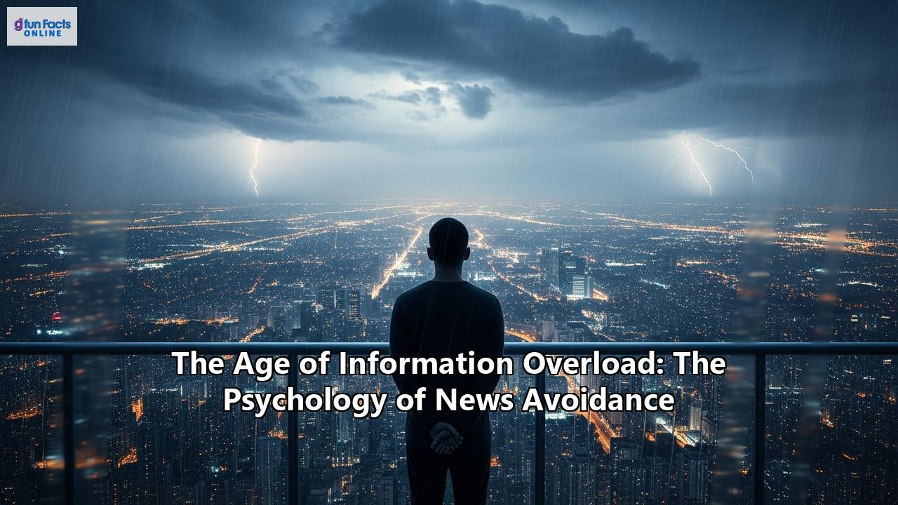 The Age of Information Overload: The Psychology of News Avoidance