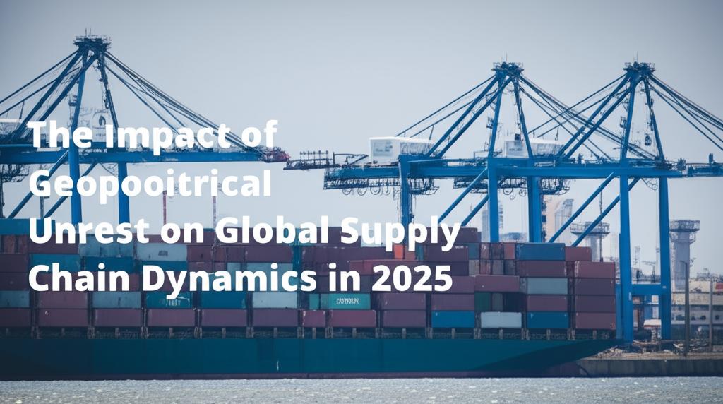 The Impact of Geopolitical Unrest on Global Supply Chain Dynamics in 2025