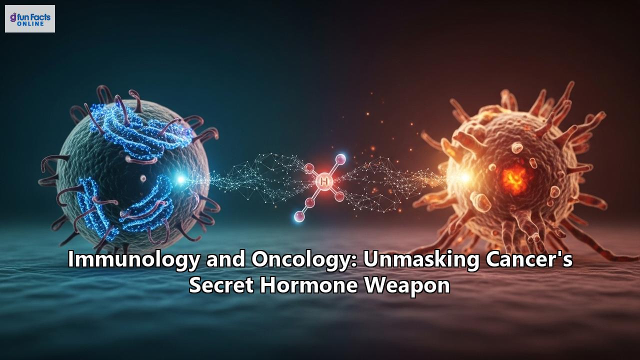 Immunology and Oncology: Unmasking Cancer's Secret Hormone Weapon
