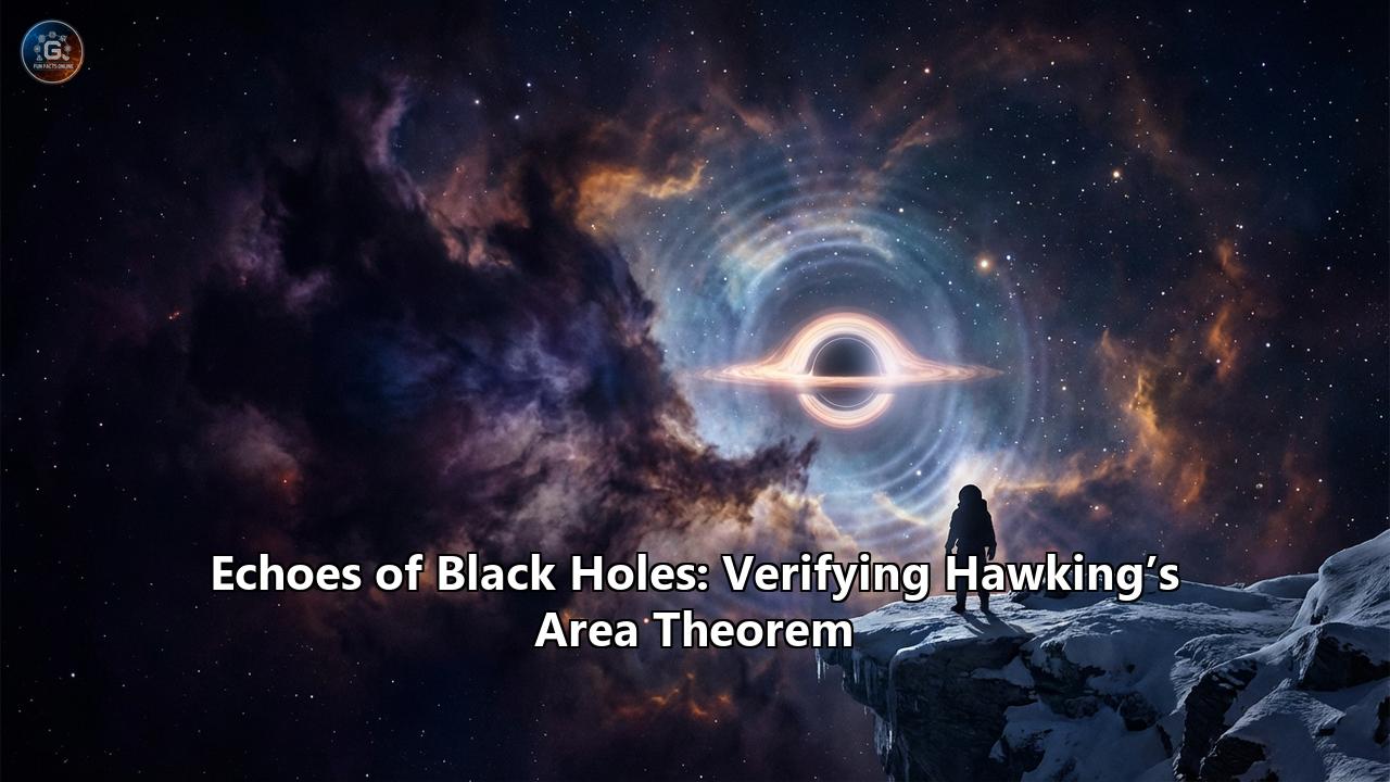 Echoes of Black Holes: Verifying Hawking’s Area Theorem