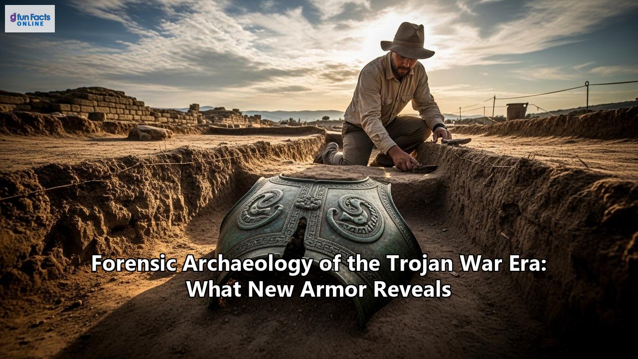 Forensic Archaeology of the Trojan War Era: What New Armor Reveals