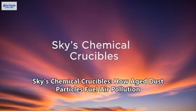 Sky's Chemical Crucibles: How Aged Dust Particles Fuel Air Pollution