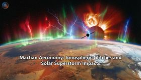 Martian Aeronomy: Ionospheric Glitches and Solar Superstorm Impacts
