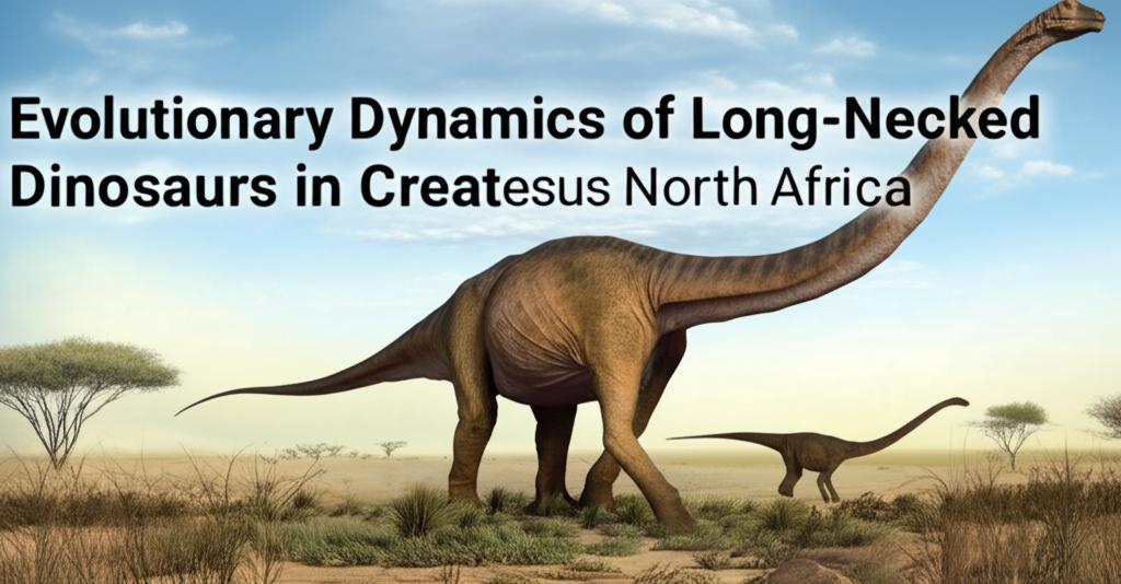 Evolutionary Dynamics of Long-Necked Dinosaurs in Cretaceous North Africa