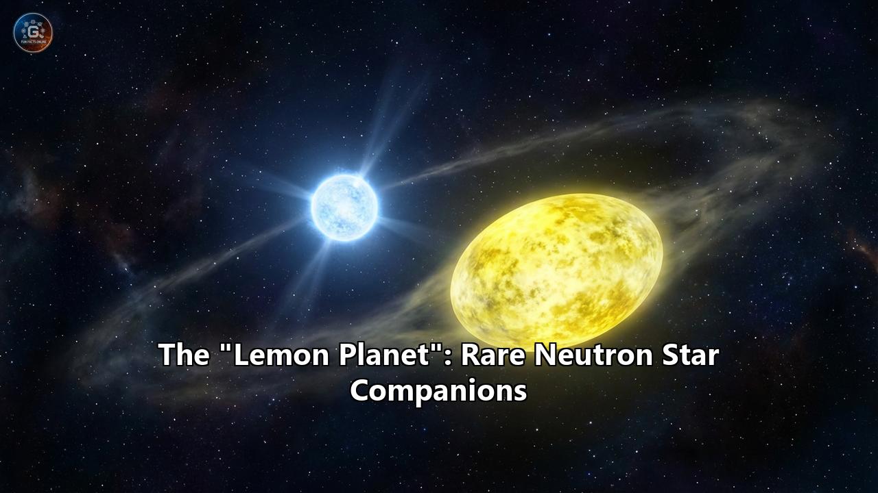 The "Lemon Planet": Rare Neutron Star Companions