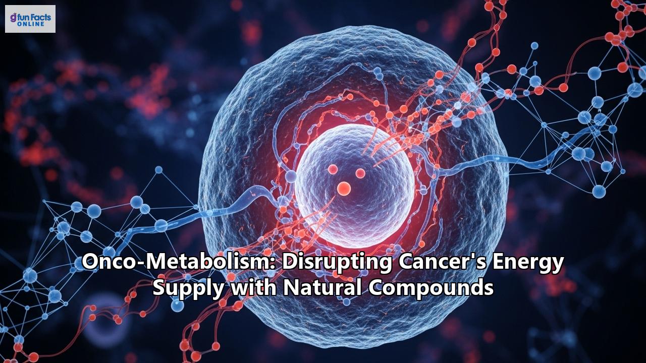 Onco-Metabolism: Disrupting Cancer's Energy Supply with Natural Compounds