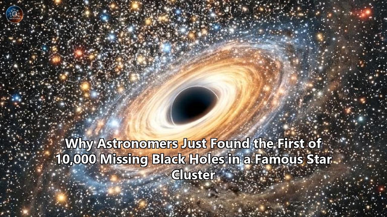 Why Astronomers Just Found the First of 10,000 Missing Black Holes in a Famous Star Cluster