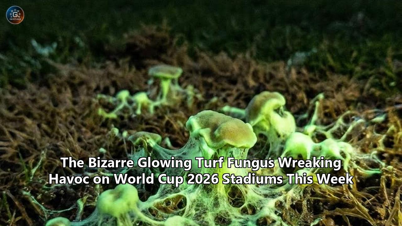 The Bizarre Glowing Turf Fungus Wreaking Havoc on World Cup 2026 Stadiums This Week
