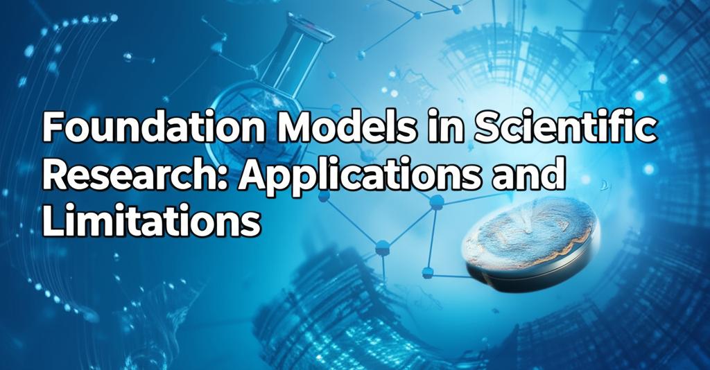 Foundation Models in Scientific Research: Applications and Limitations