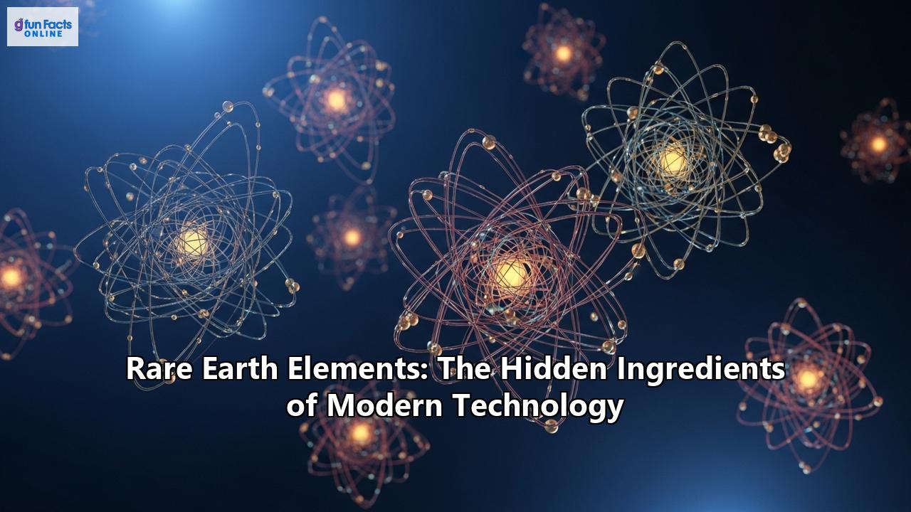 Rare Earth Elements: The Hidden Ingredients of Modern Technology