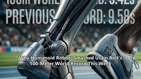 Why Humanoid Robots Smashed Usain Bolt's 100-Meter World Record This Week