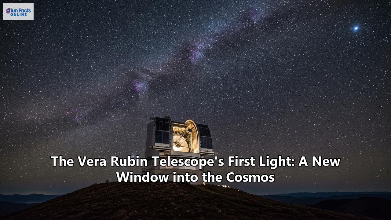 The Vera Rubin Telescope's First Light: A New Window into the Cosmos