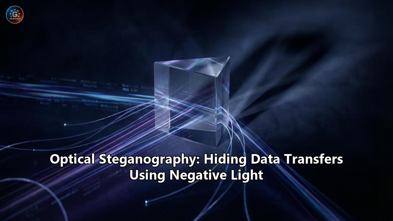 Optical Steganography: Hiding Data Transfers Using Negative Light