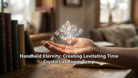 Handheld Eternity: Creating Levitating Time Crystals at Room Temp