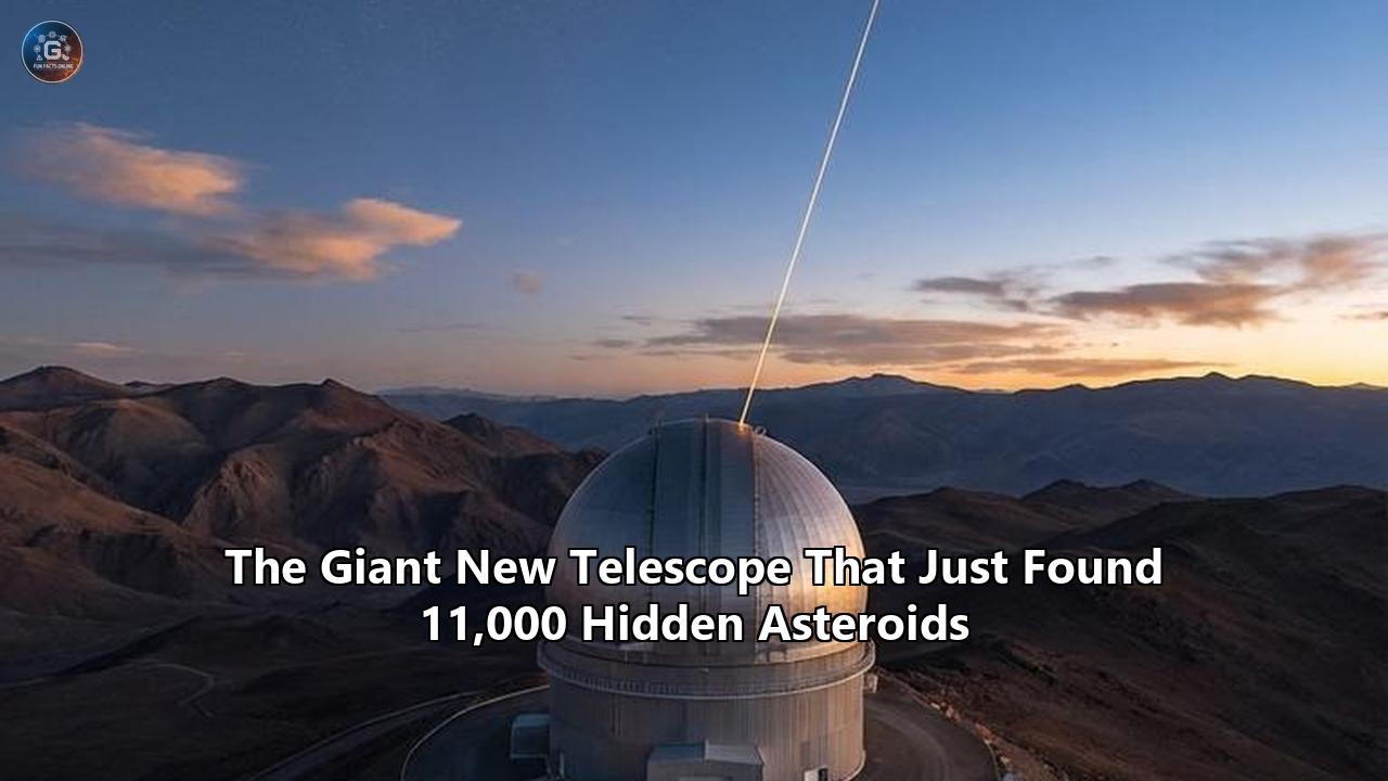 The Giant New Telescope That Just Found 11,000 Hidden Asteroids