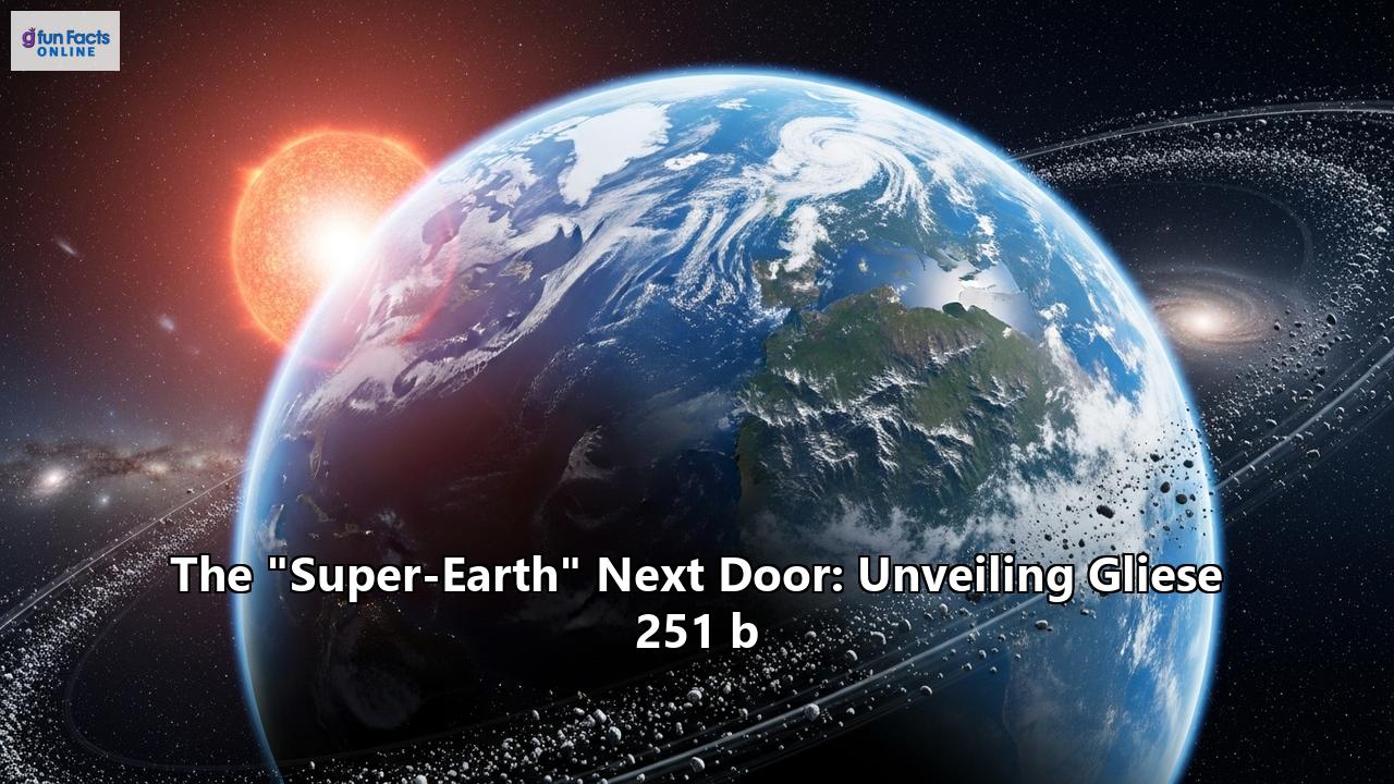 The "Super-Earth" Next Door: Unveiling Gliese 251 b