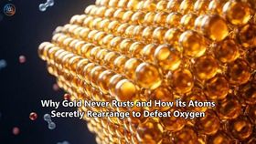 Why Gold Never Rusts and How Its Atoms Secretly Rearrange to Defeat Oxygen