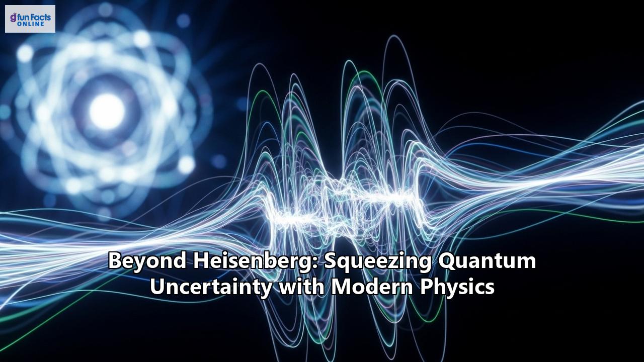 Beyond Heisenberg: Squeezing Quantum Uncertainty with Modern Physics