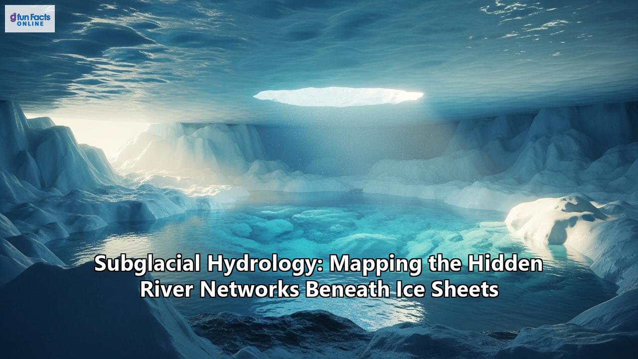 Subglacial Hydrology: Mapping the Hidden River Networks Beneath Ice Sheets