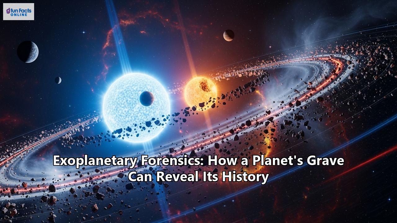 Exoplanetary Forensics: How a Planet's Grave Can Reveal Its History