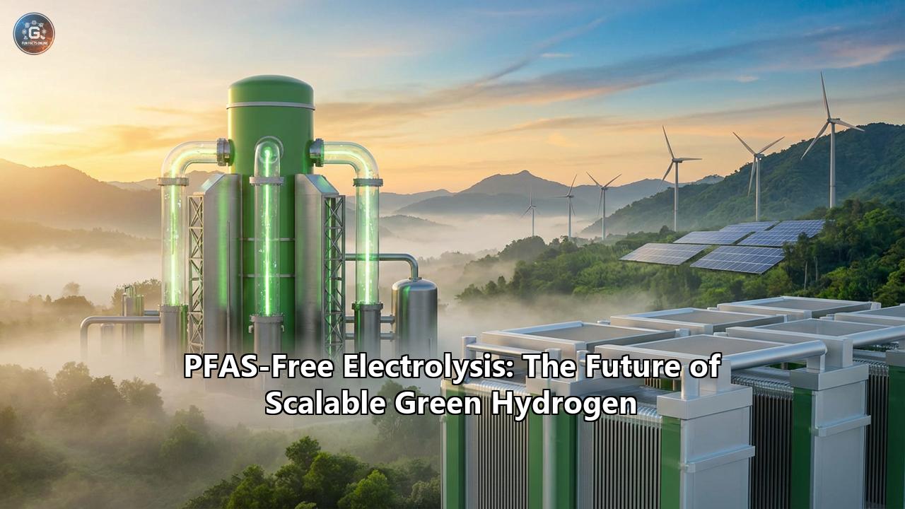 PFAS-Free Electrolysis: The Future of Scalable Green Hydrogen