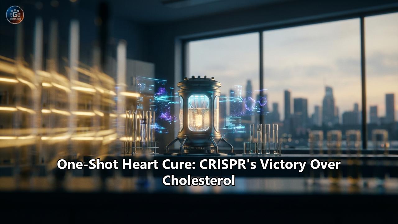 One-Shot Heart Cure: CRISPR's Victory Over Cholesterol