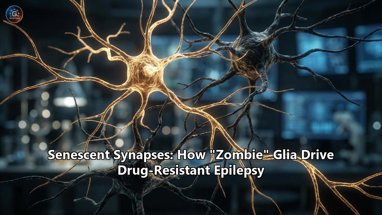 Senescent Synapses: How "Zombie" Glia Drive Drug-Resistant Epilepsy