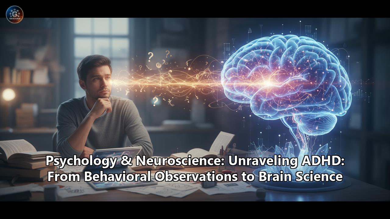 Psychology & Neuroscience: Unraveling ADHD: From Behavioral Observations to Brain Science