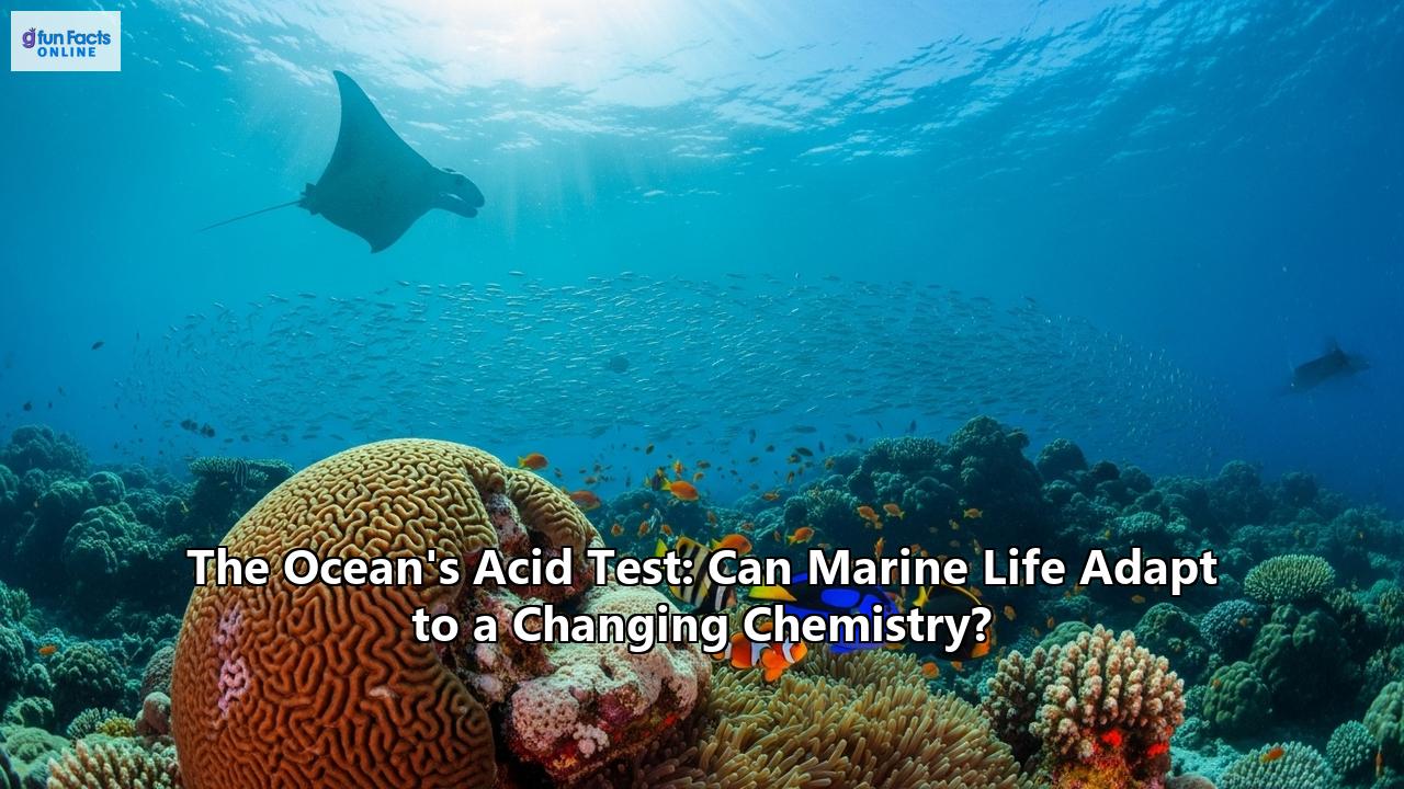 The Ocean's Acid Test: Can Marine Life Adapt to a Changing Chemistry?