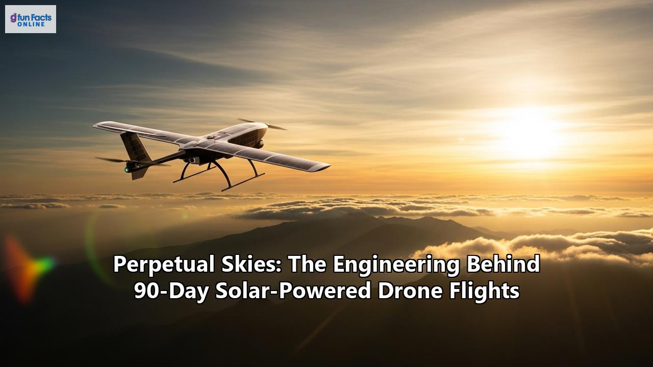 Perpetual Skies: The Engineering Behind 90-Day Solar-Powered Drone Flights