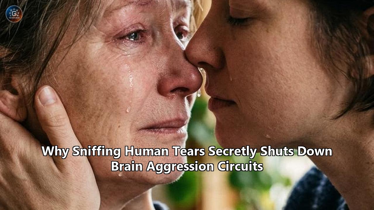 Why Sniffing Human Tears Secretly Shuts Down Brain Aggression Circuits