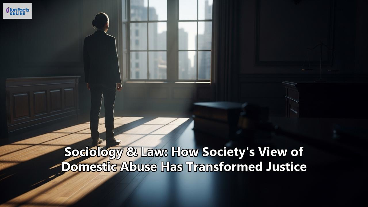 Sociology & Law: How Society's View of Domestic Abuse Has Transformed Justice