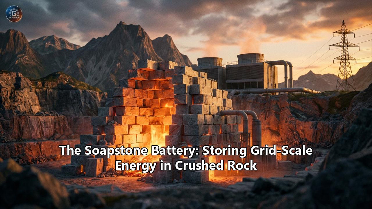 The Soapstone Battery: Storing Grid-Scale Energy in Crushed Rock