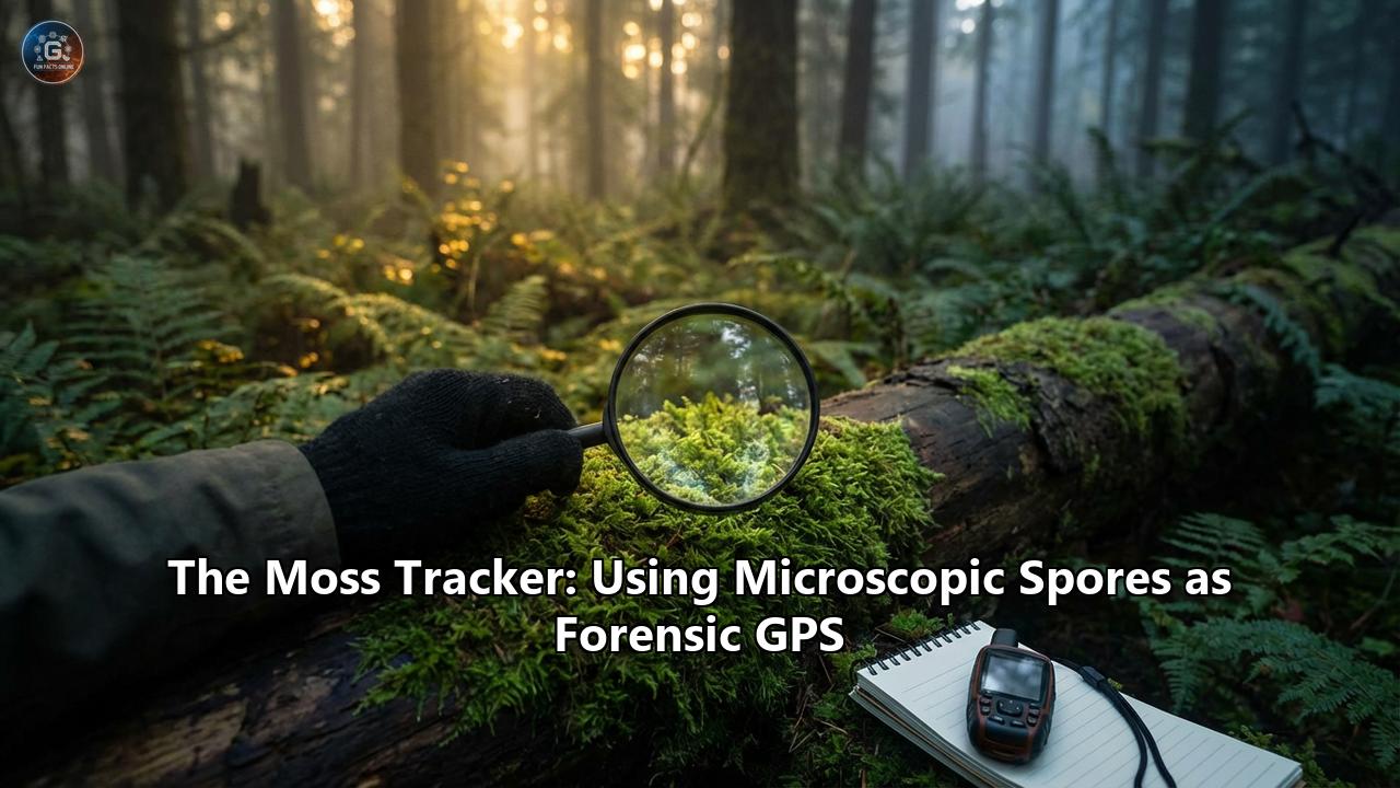 The Moss Tracker: Using Microscopic Spores as Forensic GPS