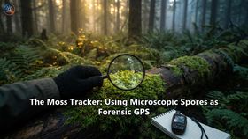 The Moss Tracker: Using Microscopic Spores as Forensic GPS