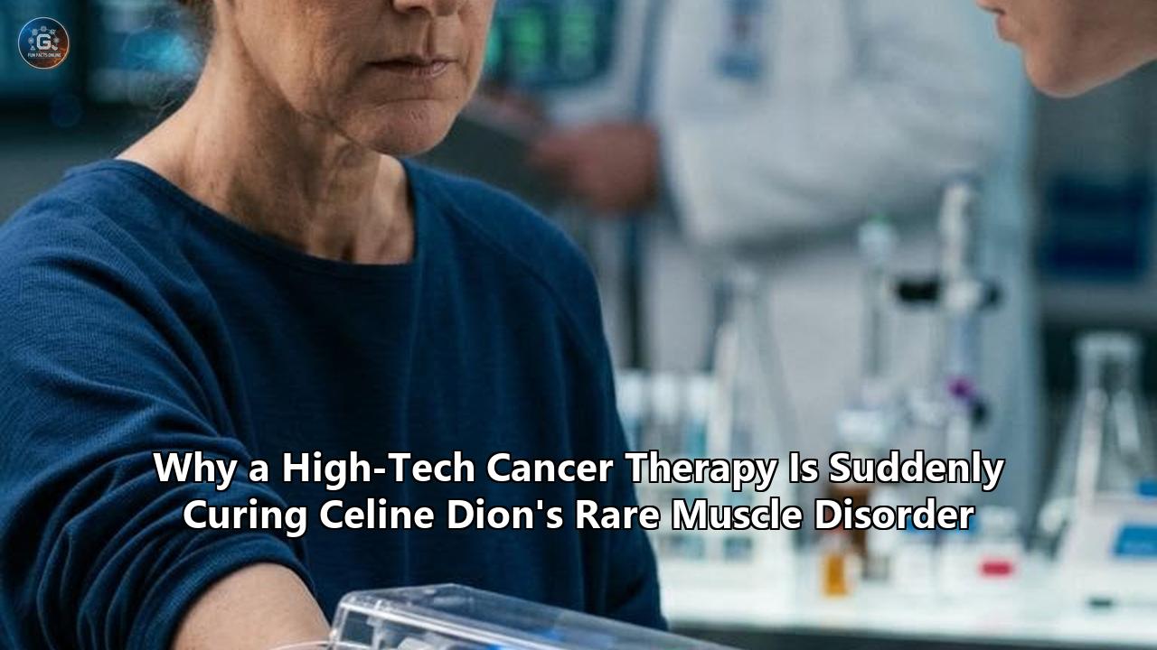 Why a High-Tech Cancer Therapy Is Suddenly Curing Celine Dion's Rare Muscle Disorder