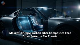 Massless Energy: Carbon Fiber Composites That Store Power in Car Chassis