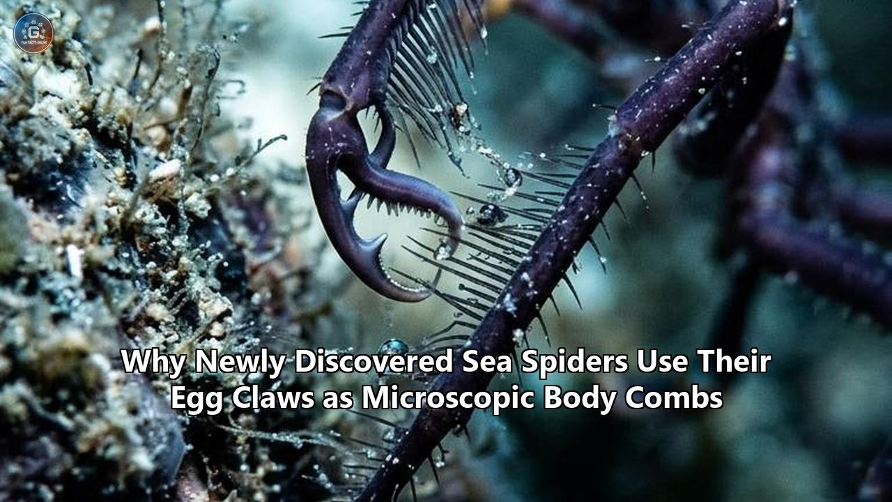 Why Newly Discovered Sea Spiders Use Their Egg Claws as Microscopic Body Combs