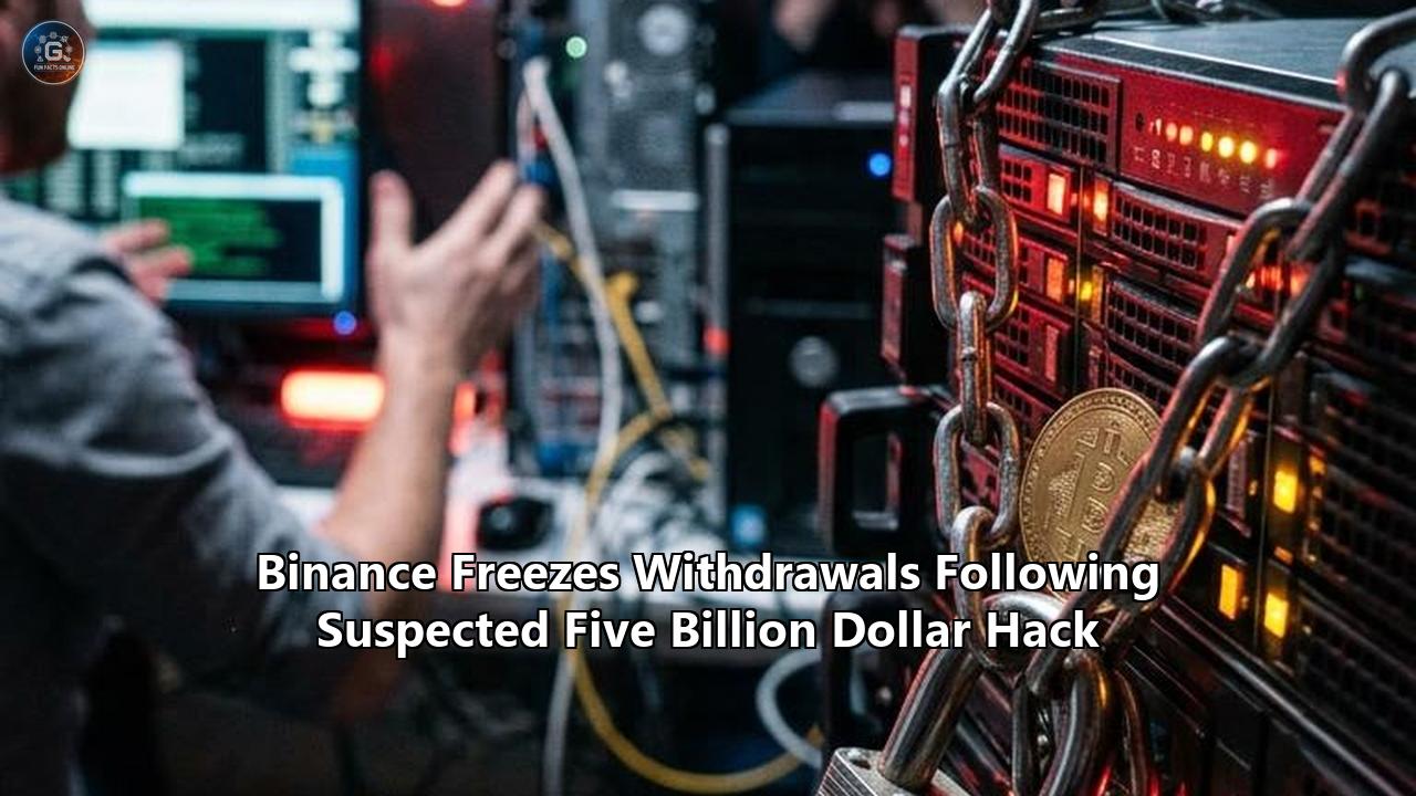 Binance Freezes Withdrawals Following Suspected Five Billion Dollar Hack