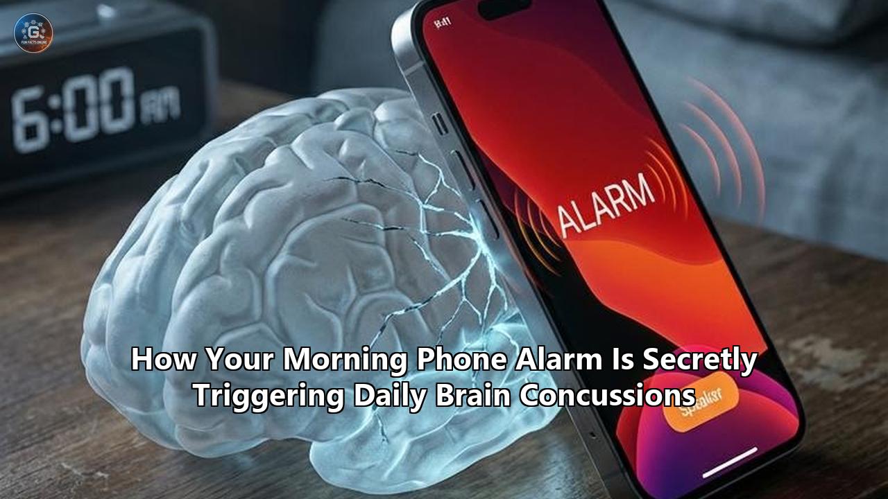 How Your Morning Phone Alarm Is Secretly Triggering Daily Brain Concussions
